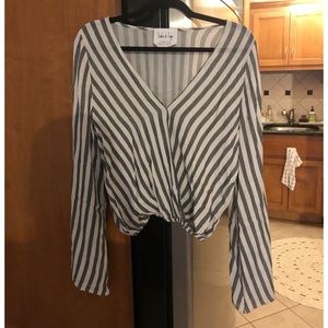 Cropped Blouse by American Threads NWOT